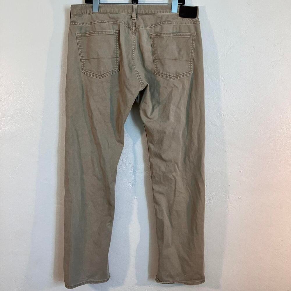 Dockers Straight Fit Tan Distressed Chino Pants - Picture 4 of 7